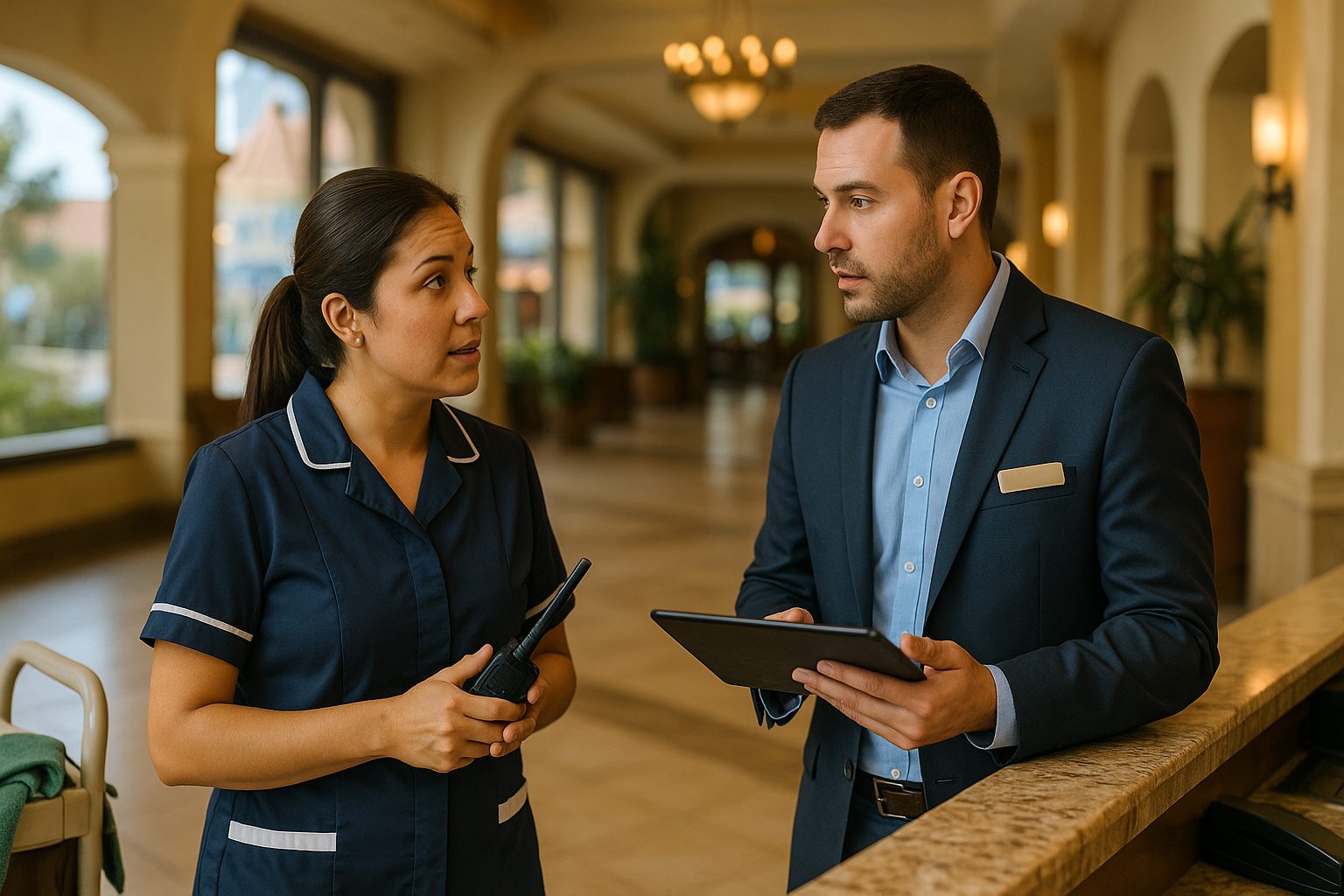 Room Status Communication: Front Desk and Housekeeping Alignment