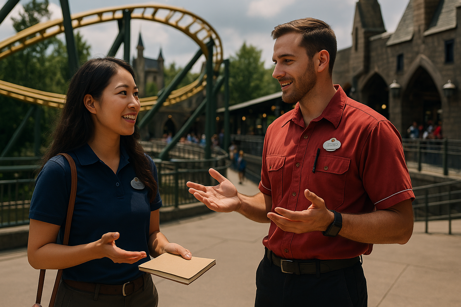 Theme Park Career Map: Informational Conversations to Find Your Role