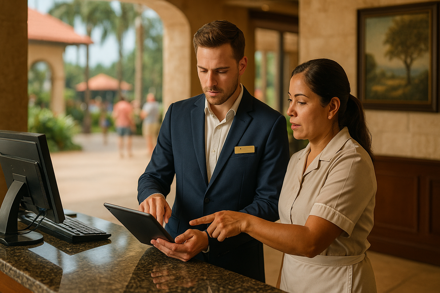 When Resort Rooms Aren’t Ready: Housekeeping-to-Front Desk Handoffs