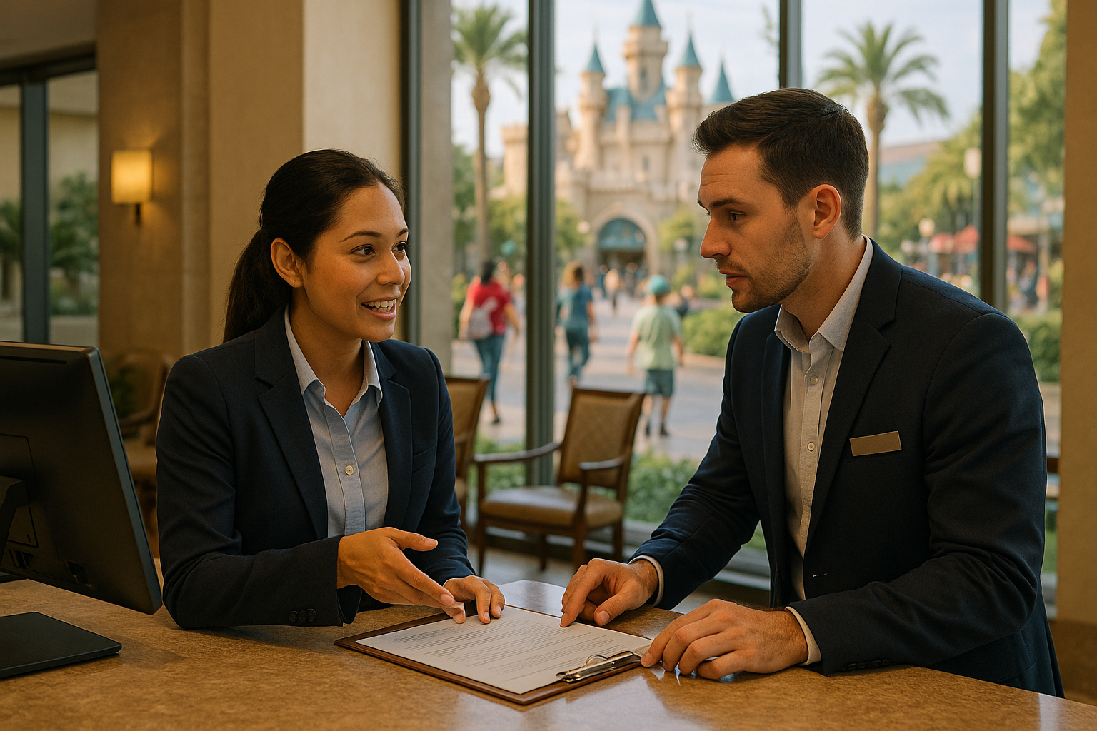 Shift Handoff Details for Smooth Theme Park Hotel Operations