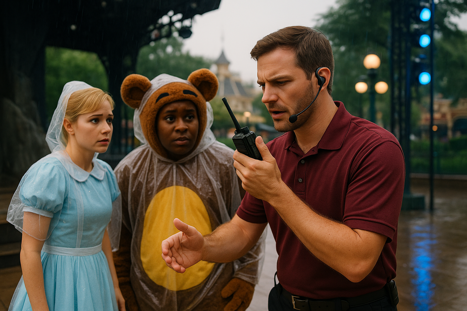 Weather-Driven Show Changes: Communication Skills for Theme Park Teams