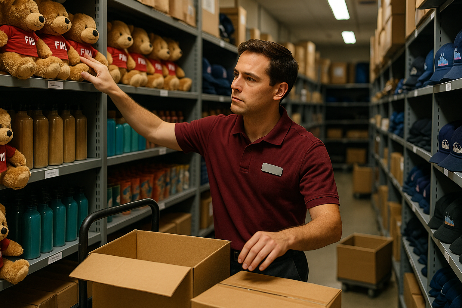 The Hidden Skill of Theme Park Retail Stockroom Organization
