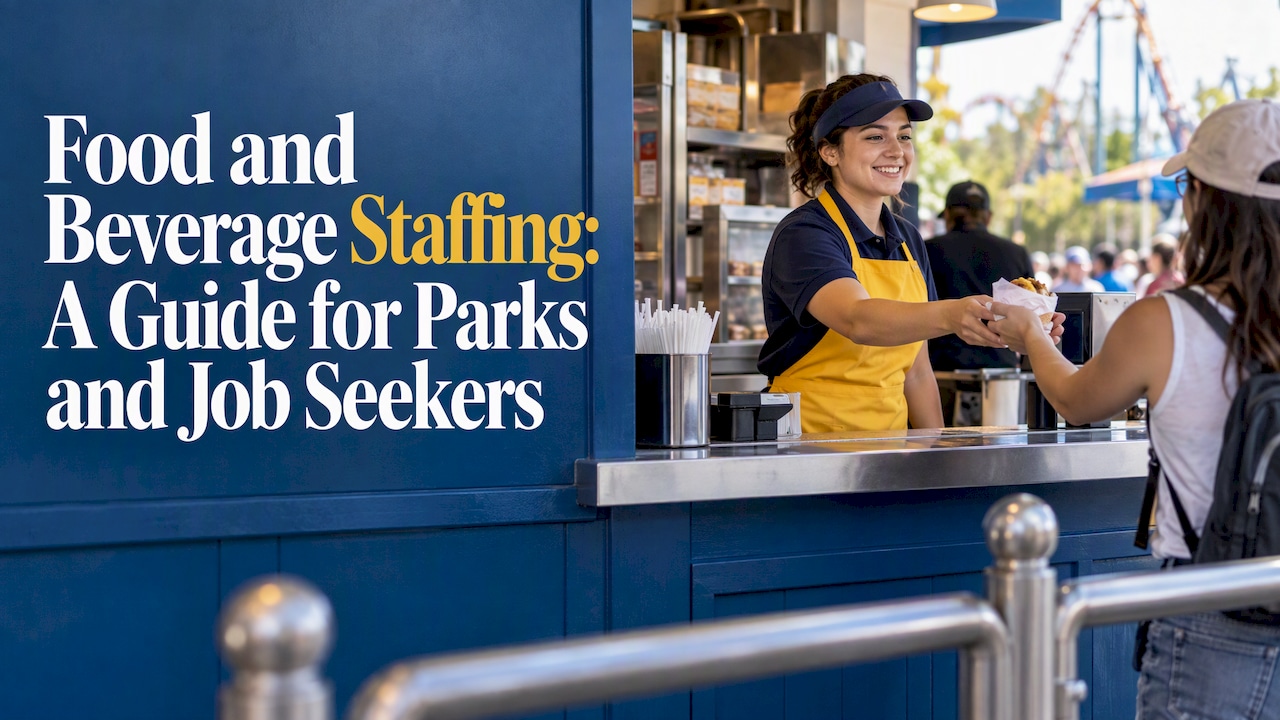 Food and Beverage Staffing: A Guide for Parks and Job Seekers